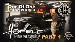 Hofele Design HG800 G Wagon Part 1 The EXPERT By Elhamy Ezzat [upl. by Sucramal]