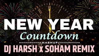 NYE COUNTDOWN  HAPPY NEW YEAR 2024  DJ HARSH X SOHAM REMIX  TECHNO MIX [upl. by Ignacius]