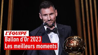 Ballon dOr 2023  Les meilleurs moments de la 67e cérémonie [upl. by Rabbaj]