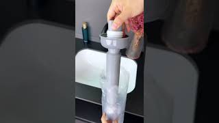 Bathroom wash basin drain that can prevent odor and insects 😱 [upl. by Darnell]