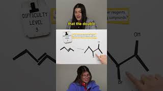 Synthesis Question Alkene to Halohydrin organicchemistry [upl. by Melitta72]