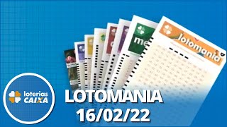 Resultado da Lotomania  Concurso nº 2276  16022022 [upl. by Esnofla636]