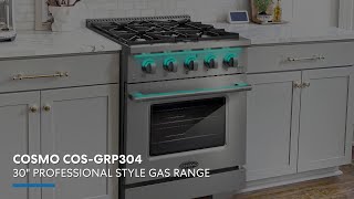 Cosmo Appliances Gas Range COSGRP304  Product Showcase [upl. by Borchert]