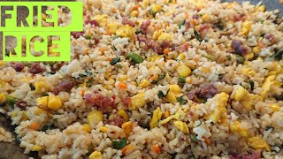 Easy Fried Rice with Chorizo and Eggs Recipe  FilipinoCroatian Cooking [upl. by Akira]