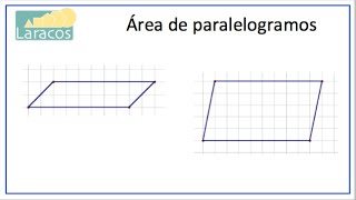 Areas y Perimetros Area de paralelogramos [upl. by Rehpotsirhcnhoj378]