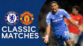 Chelsea 31 Man United  Samuel Etoo Scores Premier League HatTrick  Classic Highlights [upl. by Yug]