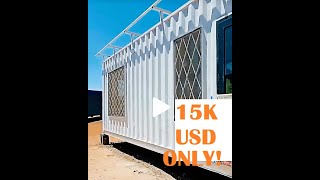 Two bedroom container home by ISM for 15K USD [upl. by Sisak]