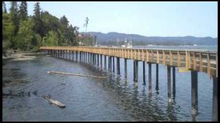 Sooke Rotary Pier  Marine Boardwalk  Sooke British Columbia [upl. by Redwine248]