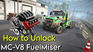 How to Unlock MCV8 FuelMiser  Mack Defence M917  Snowrunner [upl. by Oneil563]