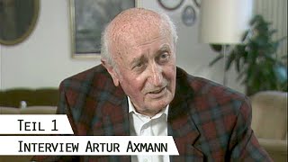 Artur Axmann – Einziges Interview mit dem Reichsjugendführer 1995 Teil 1 [upl. by Etta114]