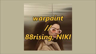 warpaint lyrics  NIKI [upl. by Preciosa]