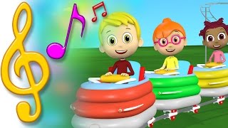 TuTiTu Songs  Roller Coaster Song  Songs for Children with Lyrics [upl. by Lotsirk]