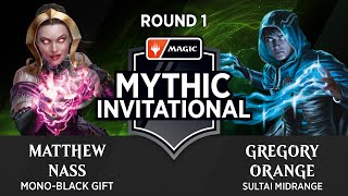 Nass vs Orange  Round 1  Mythic Invitational [upl. by Estren]