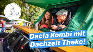 Dacia Kombi mit Dachzelt Theke [upl. by Ajin601]