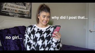 reacting to my old social mediacringe  Kalani Hilliker [upl. by Desdamonna]