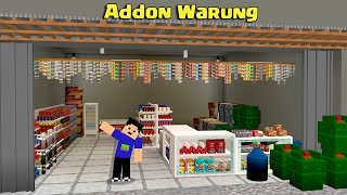 Addon Furniture Warung Nuansa Indonesia di MCPE [upl. by Ralf]