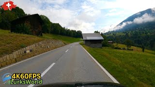 Driving in Switzerland  Täsch To Fiesch  4K60 Road Trip [upl. by Lutero]