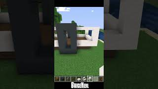 How to build a Modern House in Minecraft part 3 minecraft tutorial shorts shortvideo [upl. by Jos]