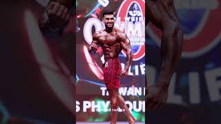 Lovepreet Singh 3rd In Taiwan Pro 2023 mensphysique bodybuilding mrolympia [upl. by Leong]