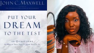 JOHN MAXWELL Put Your Dream To The Test  BOOK REVIEW amp MASTERCLASS EXPERIENCE [upl. by Sanyu]