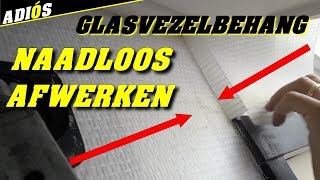 BEHANG NAADLOOS AANBRENGEN  seamless wallpaper application HACKS [upl. by Lemkul]