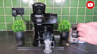 Making LOR Iced Latte Macchiato with Bosch Tassimo My Way Coffee Machine [upl. by Oiredised]