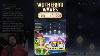 Full Verina Guide out Now  Wuthering Waves [upl. by Hilliard]