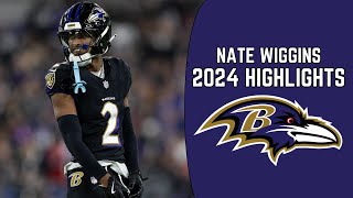 Nate Wiggins Midseason Highlights🔥 NFL 20242025 [upl. by Yknip]