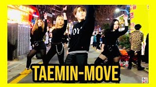 TAEMIN 태민  MOVE dance cover by Red Sprk Hongdae 홍대 [upl. by Yerfoeg]