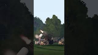 Anti Air Missile destroys Iranian SU 27 Jets next to hill arma3 milsim shorts [upl. by Egwan]