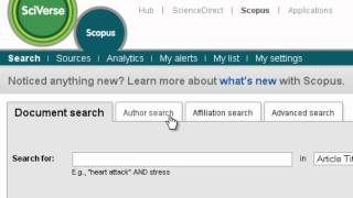 How to Find an Authors h index [upl. by Notnilk429]