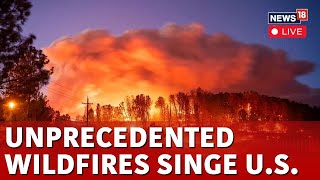 California Wildfire LIVE  California Wildfire 2024  Californias Largest Wildfire Explodes  N18G [upl. by Ormiston]