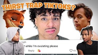 THIRST TRAP TIKTOKS Larray Reaction [upl. by Akiras]