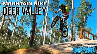 Downhill Mountain Bike Deer Valley Park City Utah [upl. by Airb]