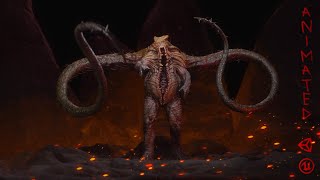 SCP Tentacles Monster  Game Ready 3D Model [upl. by Auof466]