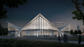 Moderne neu gedacht I  Sanierung und Umbau Hyparschale amp Stadthalle Magdeburg [upl. by Soracco478]