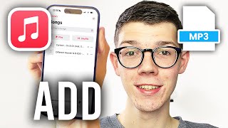 How To Add MP3 Files To Apple Music App On iPhone  Full Guide [upl. by Notlad]