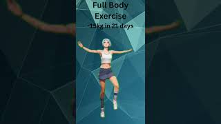 15 kg in 21 Days – FullBody Fat Burning Workout Challenge  i be my own [upl. by Releehw107]