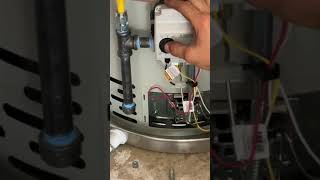 Lighting your pilot light on a Bradford white water heater [upl. by Atteloj]