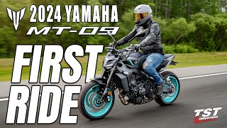 2024 Yamaha MT09  Official First Ride Review by TST Industries This Is The One [upl. by Kristof]