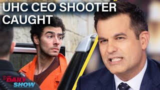 Michael Kosta on UHC CEO Shooting Suspect Luigi Mangione  The Daily Show [upl. by Rot829]