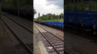 Einfahrt PKP Cargo ST 7600 mit Güterzug in ForstLausitz [upl. by Assenej698]