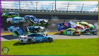 Turn 1 Pile up  Forza Motorsport 7  NASCAR [upl. by Case]