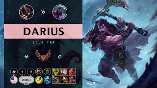 Darius Top vs Varus  NA Grandmaster Patch 1411 [upl. by Vala719]