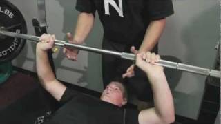 14 year old Bench Presses 315  15 times [upl. by Akeyla]