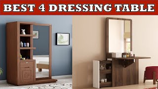 Best 4 Dressing Tables with Mirror in India  Review [upl. by Hgielrac707]