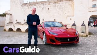 Ferrari Portofino 2018 review [upl. by Nosremaj239]