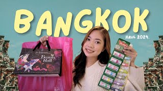 Bangkok Haul with prices — big c cha tuk chak market eve and boy sephora and more [upl. by Yllil]