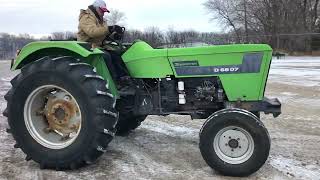 1981 Deutz D6807 Tractor Selling April 2 2023 Killarney Consignment [upl. by Phillis]