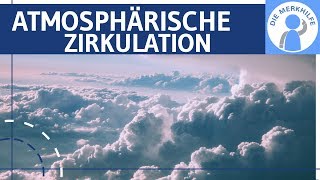 Atmosphärische Zirkulation  Gradientamp Corioliskraft  Hochdruckgürtel Tiefdruckrinne Ausgleich [upl. by Lerraj]